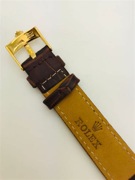 rolex leather straps watches|genuine Rolex strap.